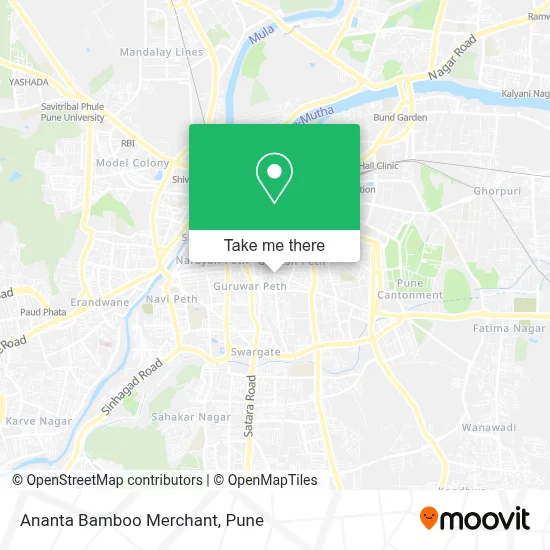 Ananta Bamboo Merchant map
