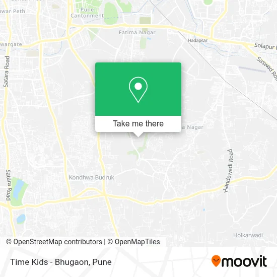 Time Kids - Bhugaon map