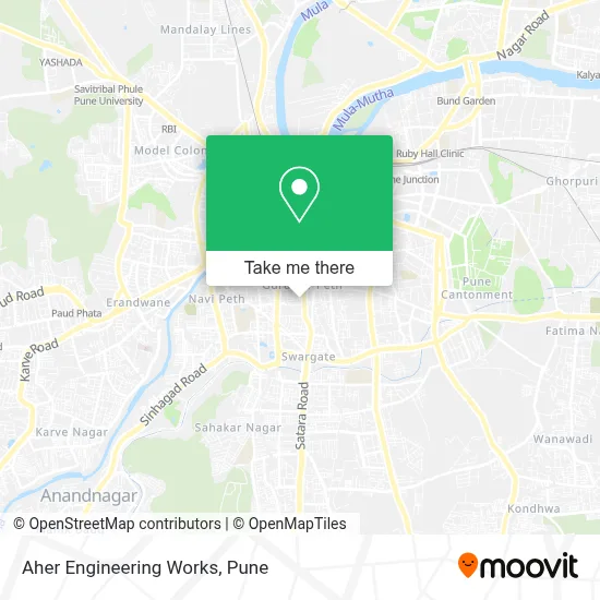 Aher Engineering Works map