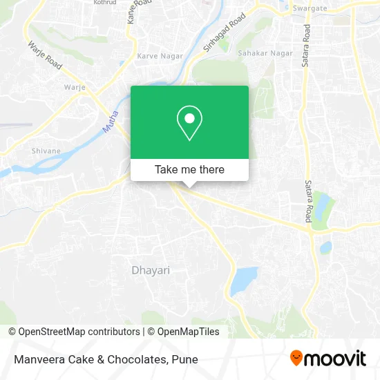 Manveera- Cake & Chocolates map