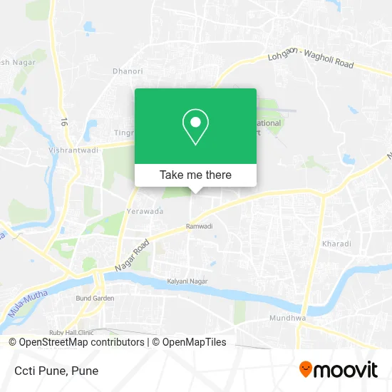 Ccti Pune map