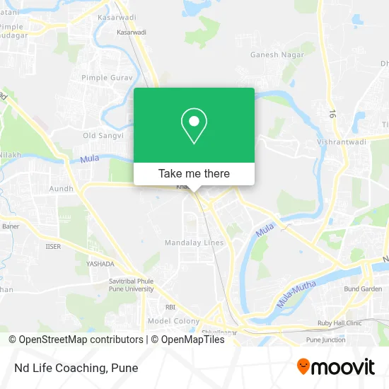 Nd Life  Coaching map
