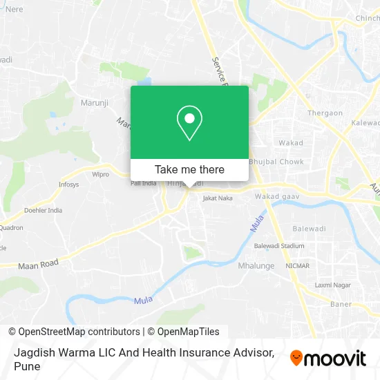 Jagdish Warma LIC And Health Insurance Advisor map