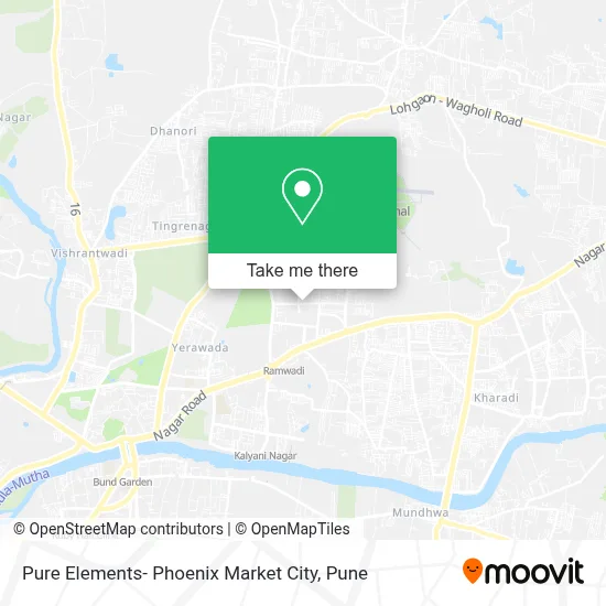 Pure Elements- Phoenix Market City map