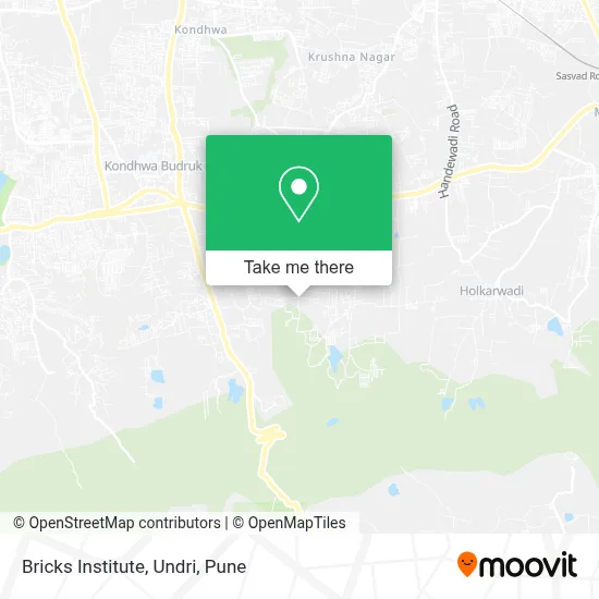 Bricks Institute, Undri map
