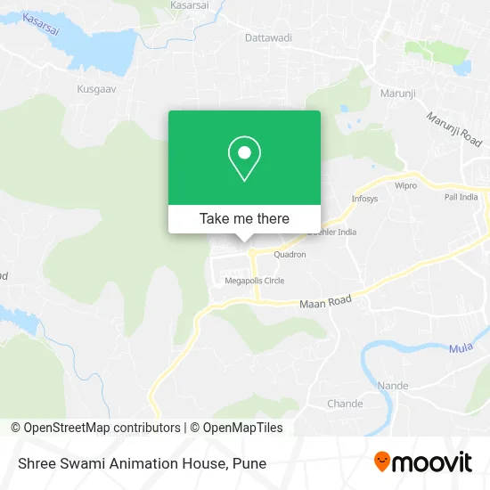 Shree Swami Animation House map