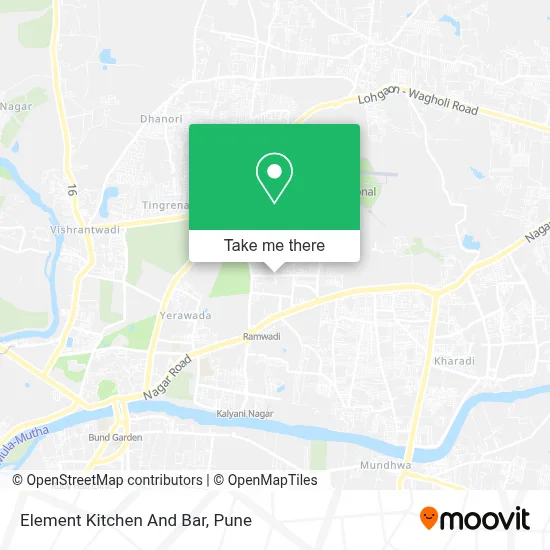 Element Kitchen And Bar map