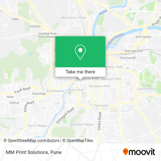 MM Print Solutions map