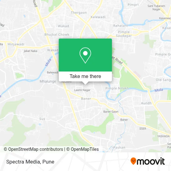 Spectra Media map