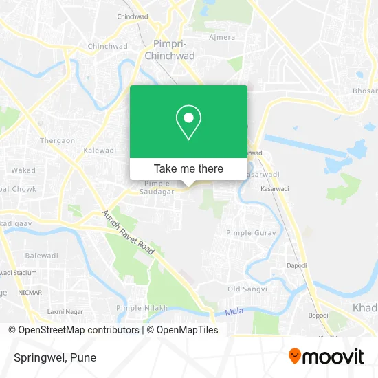 Springwel map