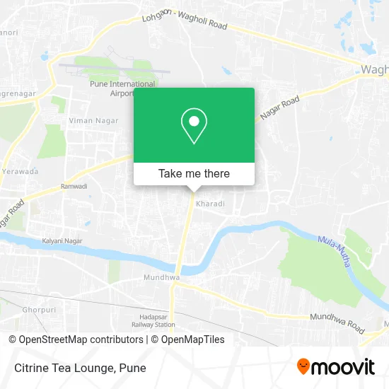 Citrine Tea Lounge map