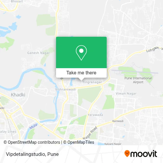 Vipdetalingstudio map
