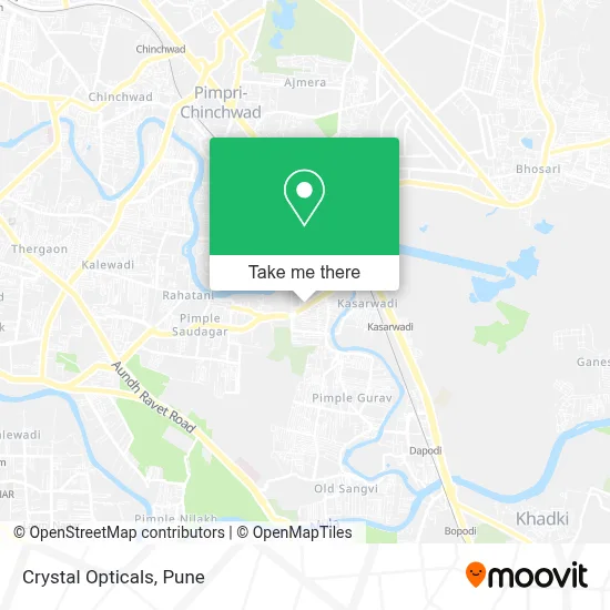 Crystal Opticals map