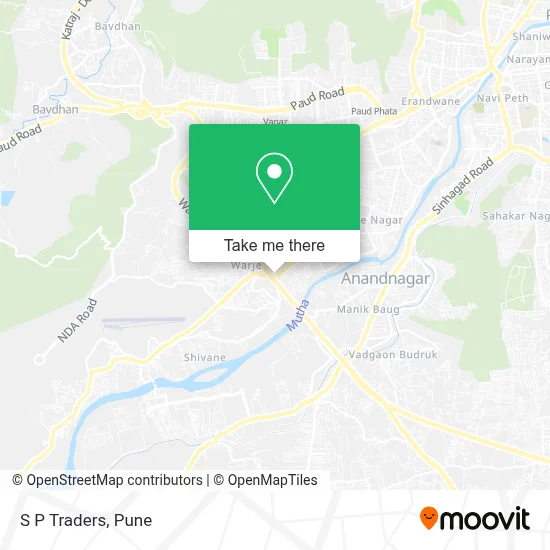 S. P. Traders map