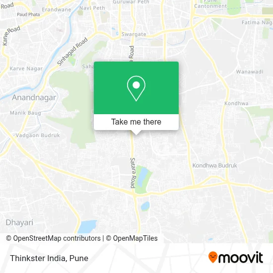Thinkster India map