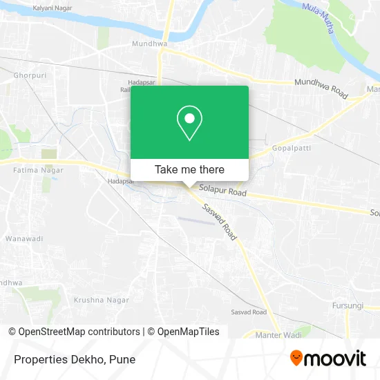 Properties Dekho map