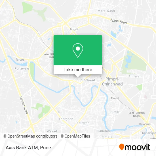 Axis Bank Atm map