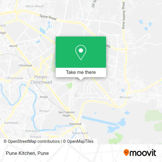 Pune Kitchen map