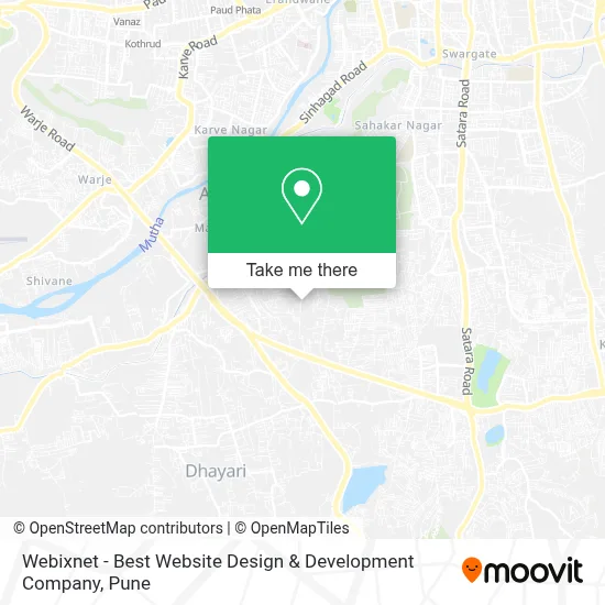 Webixnet - Best Website Design & Development Company map