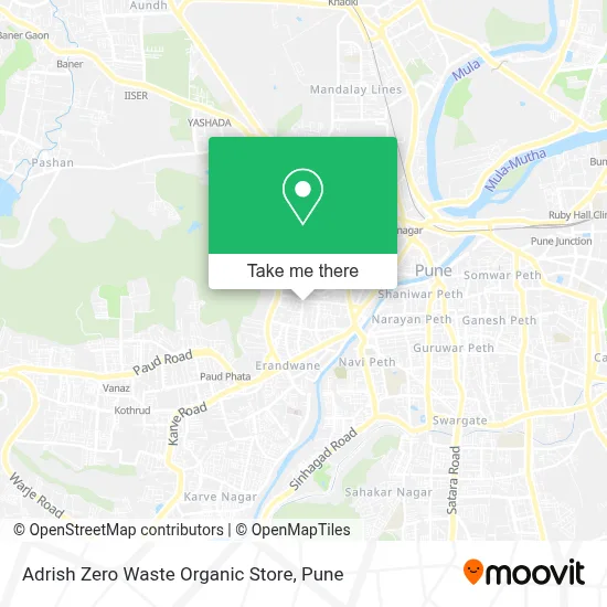 Adrish Zero Waste Organic Store map