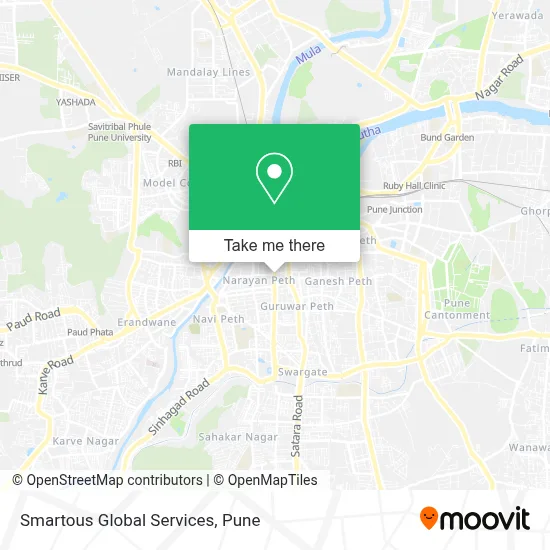 Smartous Global Services map