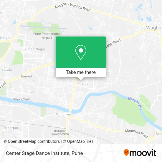 Center Stage Dance Institute map