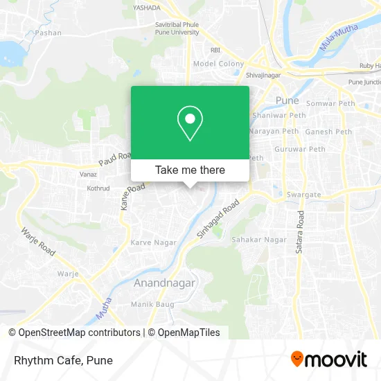 Rhythm Cafe map