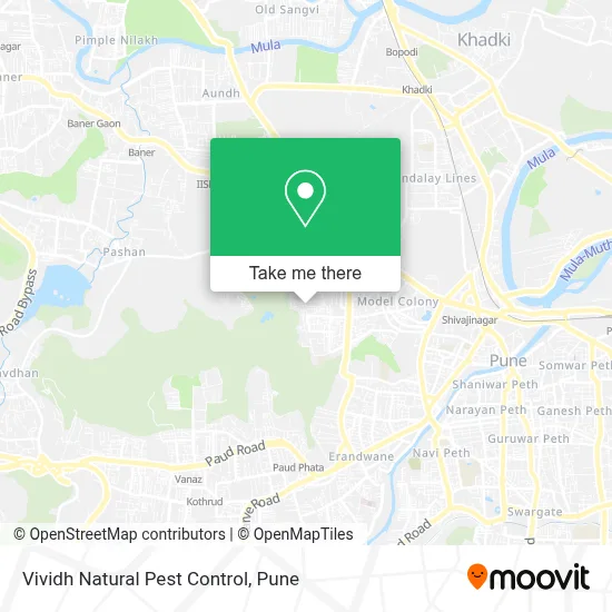 Vividh Natural Pest Control map