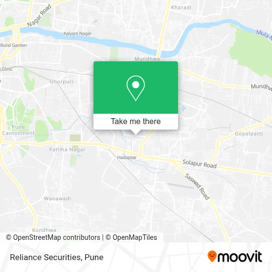 Reliance Securities map
