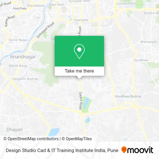 Design Studio Cad & IT Training Institute India map