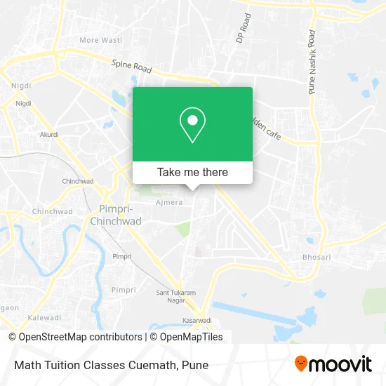 Math Tuition Classes Cuemath map