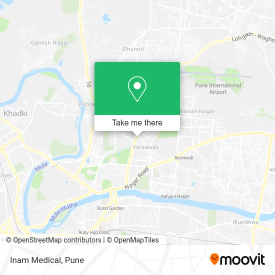 Inam Medical map