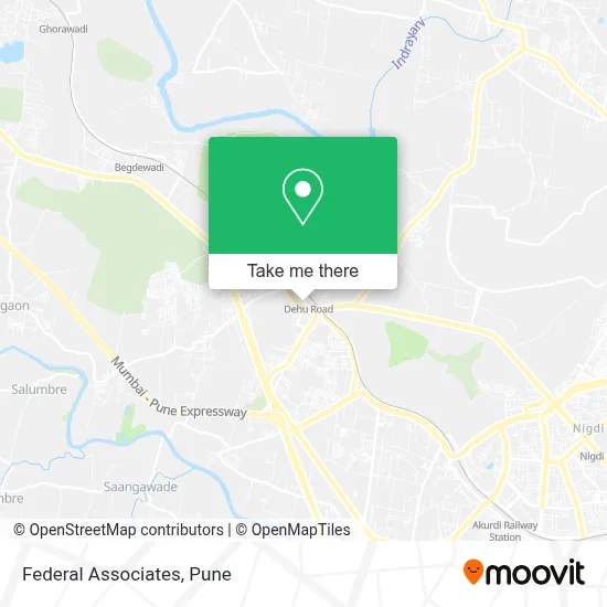 Federal Associates map