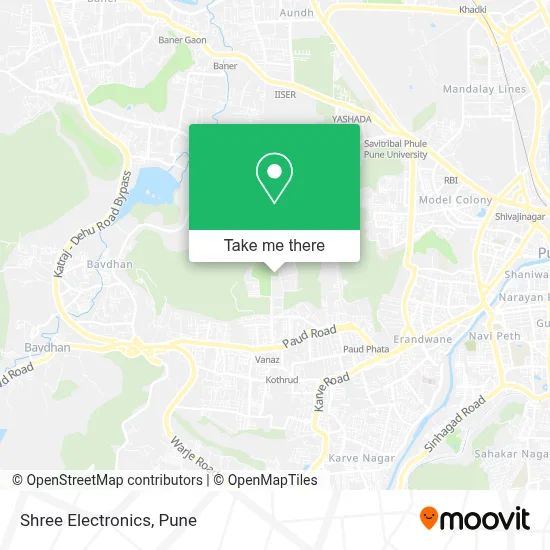 Shree Electronics map