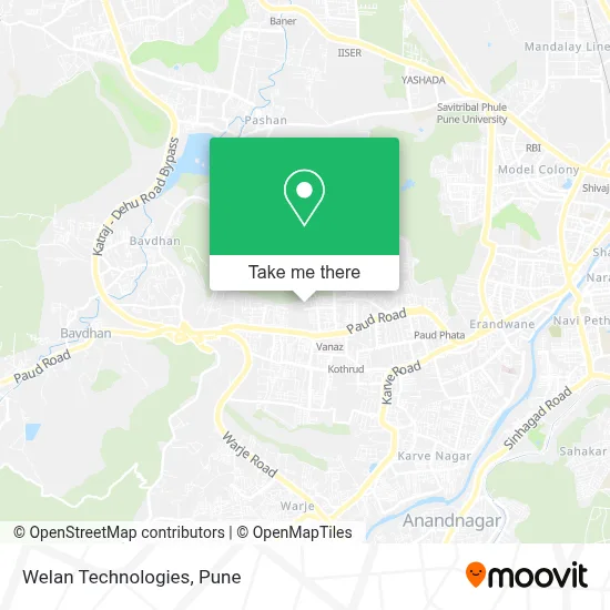 Welan Technologies map