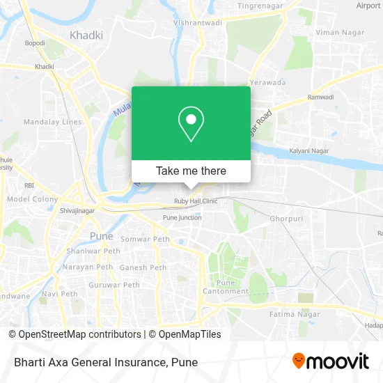 Bharti Axa General Insurance map