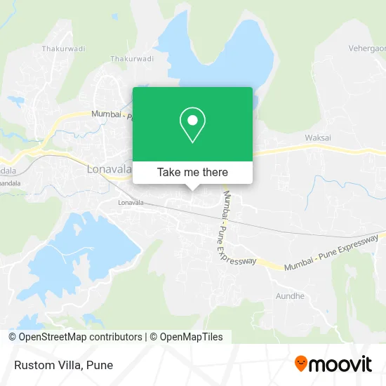 Rustom Villa map