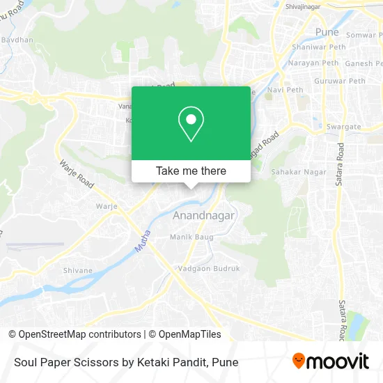 Soul Paper Scissors by Ketaki Pandit map