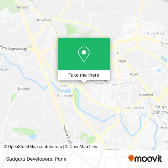Sadguru Developers map