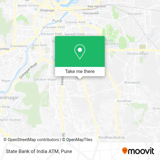 State Bank Of India Atm map