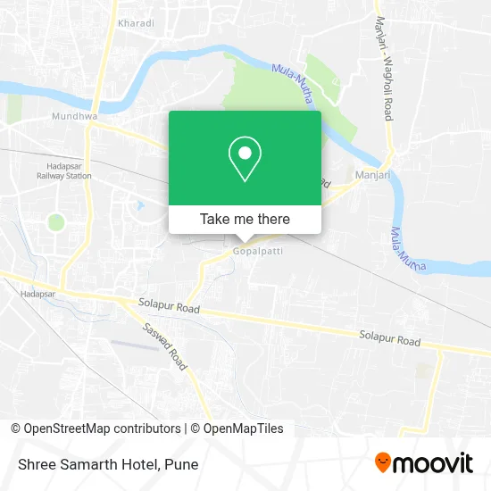Shree Samarth Hotel map
