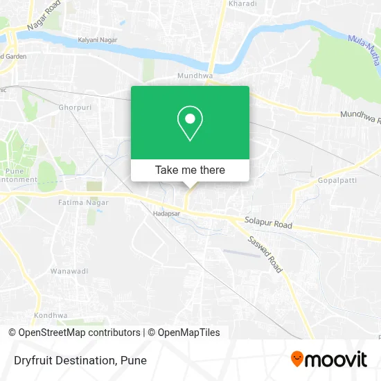 Dryfruit Destination map