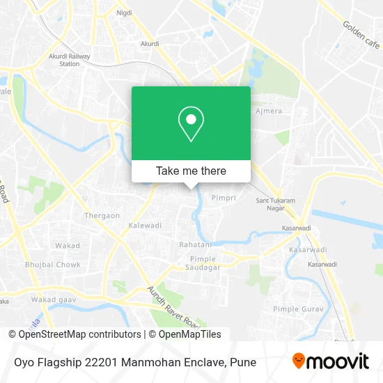Oyo Flagship 22201 Manmohan Enclave map