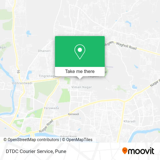 Dtdc Courier Service map