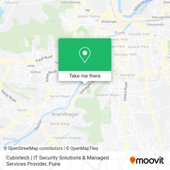 Cubixtech | IT Security Solutions & Managed Services Provider map