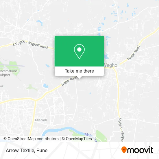Arrow Textile map