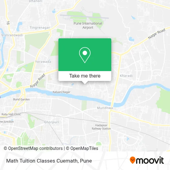 Math Tuition Classes Cuemath map