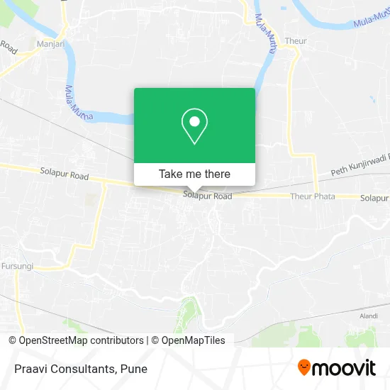 Praavi Consultants map