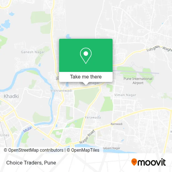 Choice Traders map