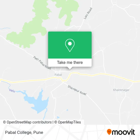 Pabal College map